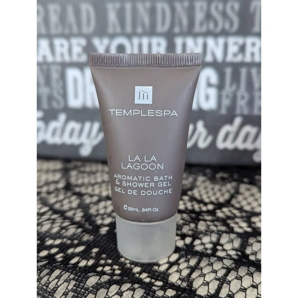 5/25 TEMPLESPA “La La Lagoon” Bath & Shower Gel (travel size)